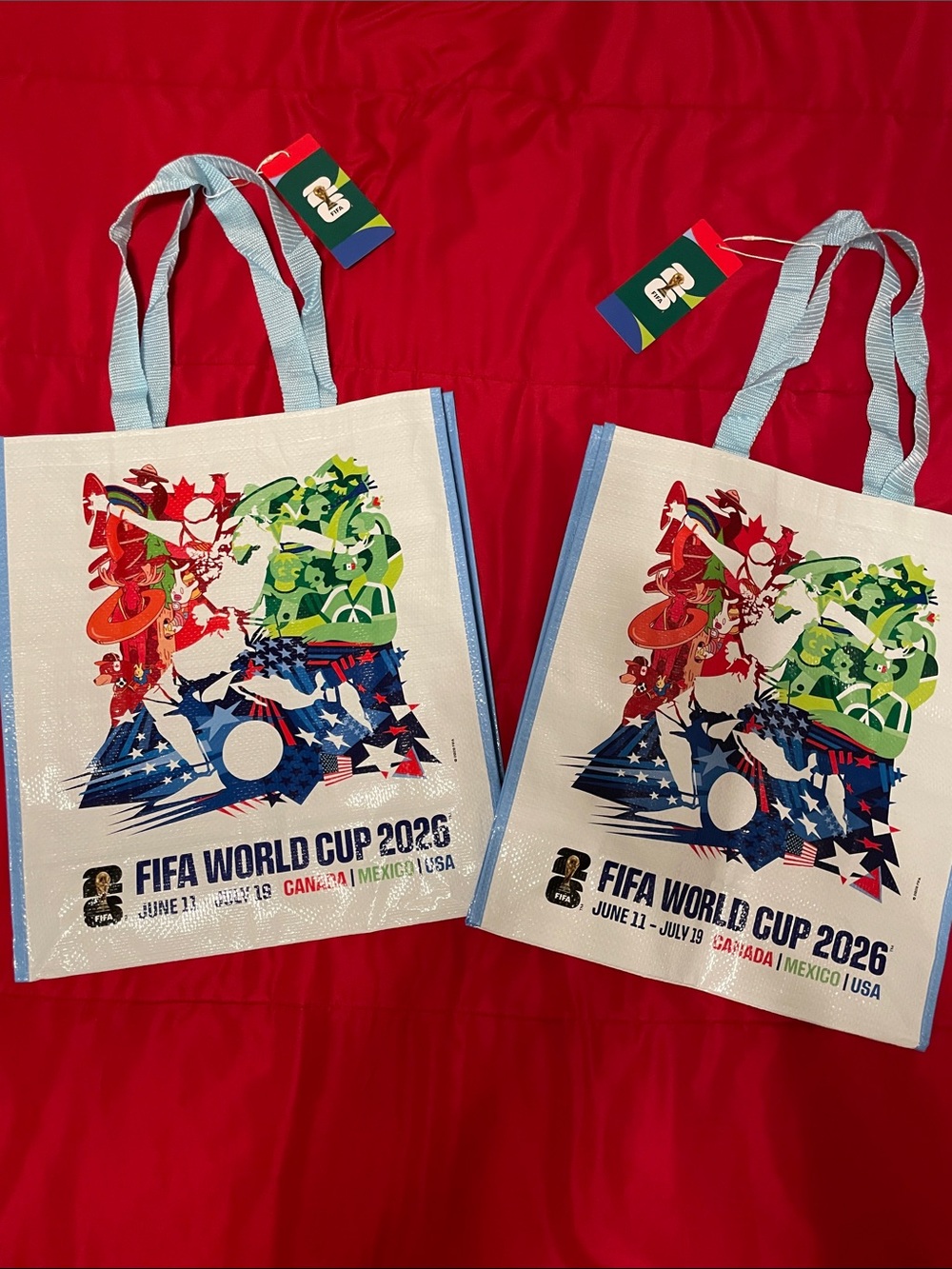 NWT FIFA World Cup Recycled Tote bag